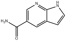 1H-pyrrolo[2,3-b]pyridine-5-carboxaMide Struktur