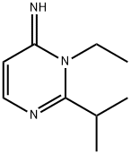 4(3H)-Pyrimidinimine,3-ethyl-2-(1-methylethyl)-(9CI) Struktur