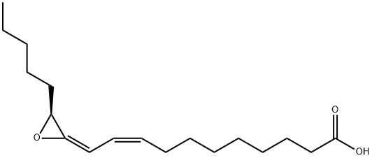 12,13-epoxy-9(2),11-octadecadienoic acid Struktur