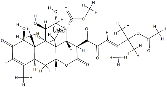 bruceanol C Struktur