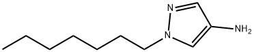 1-heptyl-1H-pyrazol-4-amine Struktur