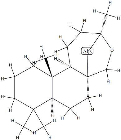 5H-3,5a-Epoxynaphth[2,1-c]o Struktur