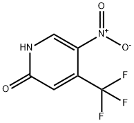 5-nitro-4-(trifluoroMethyl)pyridin-2(1H)-one Struktur