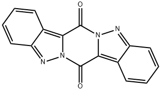 7H,14H-Pyrazino[1,2-b:4,5-b]diindazole-7,14-dione Struktur