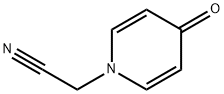 1(4H)-Pyridineacetonitrile,4-oxo-(9CI) Struktur