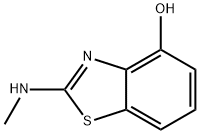 4-Benzothiazolol,2-methylamino-(6CI) Struktur