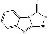 3H-1,2,4-Triazolo[4,3-a]benzimidazol-3-one,1,2-dihydro-(9CI) Struktur