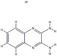 2,3-Quinoxalinediamine,  conjugate  monoacid  (9CI) Struktur