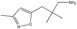 5-Isoxazolepropanamine,-bta-,-bta-,3-trimethyl-(9CI) Struktur