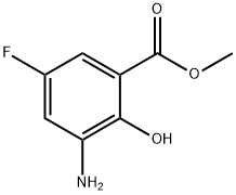 METHYL 3-FLUORO-2-HYDROXYBENZOATE Structure