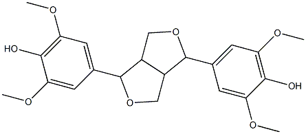 syringaresinol Struktur