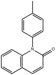 2(1H)-Quinolinone,1-(4-methylphenyl)-(9CI) Struktur