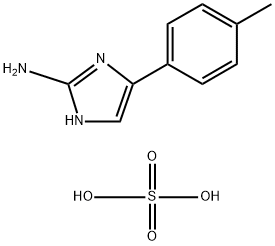 5-(4-METHYLPHENYL)-1H-IMIDAZOL-2-AMINE SULPHATE (2:1) Struktur