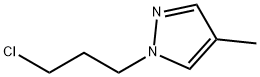 1-(3-chloropropyl)-4-methyl-1H-pyrazole(SALTDATA: HCl) Struktur