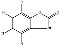 Chlorzoxazone-d3 Struktur