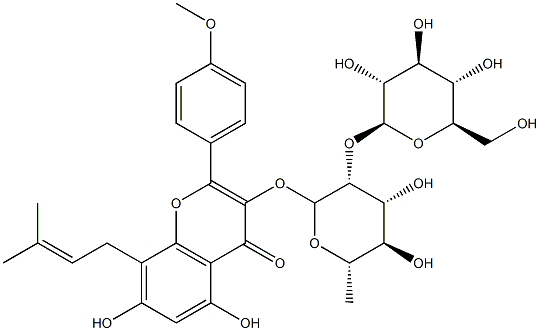 SAGITTATOSIDE A Struktur