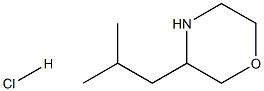 3-ISOBUTYL MORPHOLINE HYDROCHLORIDE SALT Struktur