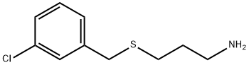 3-[(3-chlorobenzyl)thio]-1-propanamine(SALTDATA: FREE) Struktur