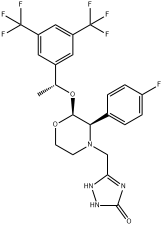 (1R,2S,3R)-阿瑞吡坦, 1185502-97-9, 結(jié)構(gòu)式