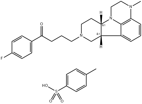 lumateperone (Tosylate) Struktur