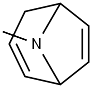 8-Azabicyclo[3.2.1]octa-2,6-diene,8-methyl-(9CI) Struktur