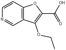 Furo[3,2-c]pyridine-2-carboxylicacid,3-ethoxy-(9CI) Struktur