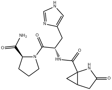 thyrotropin-releasing hormone, 1-(methano-Glp(2,3))- Struktur