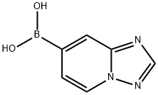 [1,2,4]Triazolo[1,5-a]pyridin-7-ylboronic acid Struktur