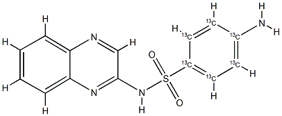 スルファキノキサリン-13C6 (フェニル-13C6)