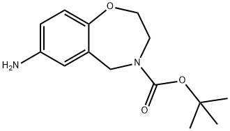 7-AMino-2,3-dihydro-1,4,-benzoxazepine 1,1-DiMethyl Ester Struktur