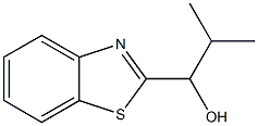 2-Benzothiazolemethanol,alpha-(1-methylethyl)-(9CI) Struktur