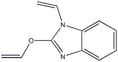 1H-Benzimidazole,1-ethenyl-2-(ethenyloxy)-(9CI) Struktur