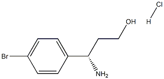 (S)-beta-(4-bromophenyl)alaninol hydrochloride Struktur