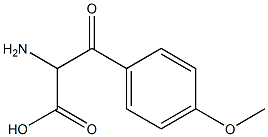 Tyrosine,  O-methyl--bta--oxo- Struktur