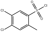 4,5-dichloro-2-methylbenzenesulfonyl chloride(SALTDATA: FREE) Struktur