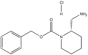 S-2-(AMINOMETHYL)-1-N-CBZ-PIPERIDINE-HCl Struktur