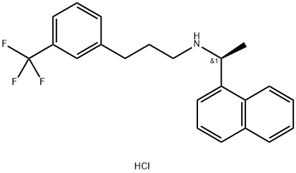 (S)-Cinacalcet hydrochloride Struktur