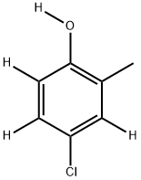 4-Chloro-2-Methylphenol--d3,OD Struktur