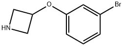 3-(3-bromophenoxy)azetidine Struktur