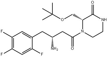 Evogliptin Struktur