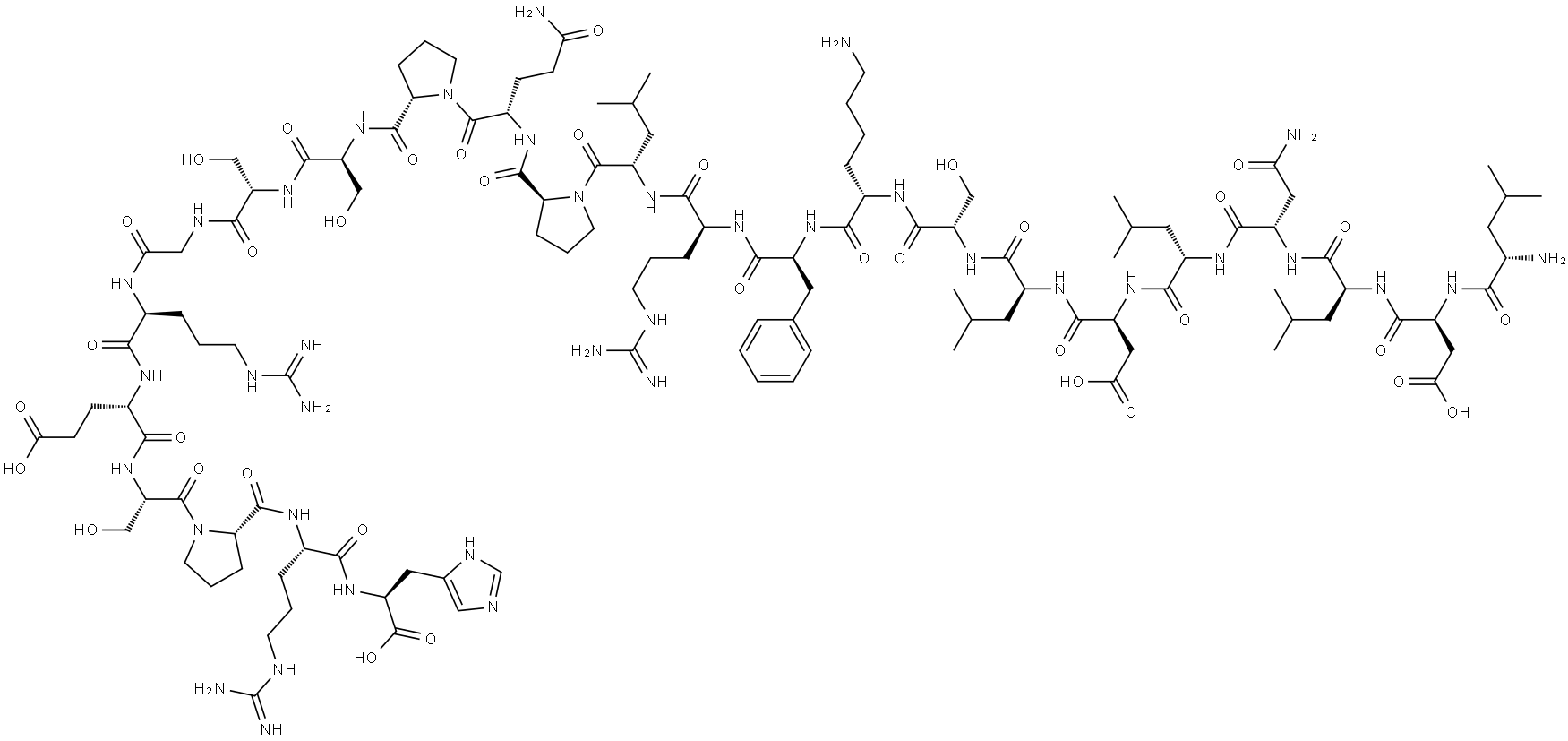 Osteoblast Activating Peptide (mouse, rat) Struktur