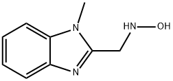 1H-Benzimidazole-2-methanamine,N-hydroxy-1-methyl-(9CI) Struktur