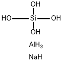 Nepheline (AlNa(SiO4)) Struktur