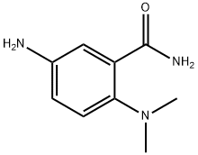 5-氨基-2-(二甲氨基)苯甲酰胺, 1226805-88-4, 結(jié)構(gòu)式