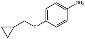 4-(cyclopropylmethoxy)aniline Struktur