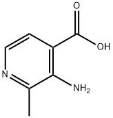 4-Pyridinecarboxylicacid,3-amino-2-methyl-(9CI) Struktur