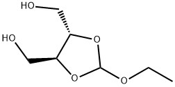 ((4S,5S)-2-ethoxy-1,3-dioxolane-4,5-diyl)diMethanol Struktur