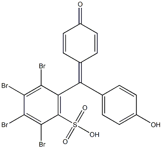 3,4,5,6-Tetrabromophenolsulfonphthaleine Struktur