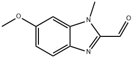 1H-Benzimidazole-2-carboxaldehyde,6-methoxy-1-methyl-(9CI) Struktur