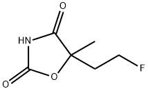 2,4-Oxazolidinedione,5-(2-fluoroethyl)-5-methyl-(9CI) Struktur